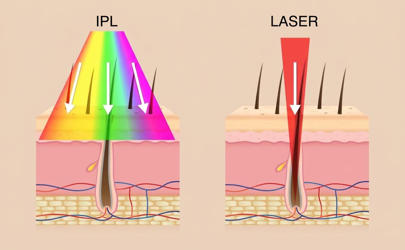 Laser oder IPL?